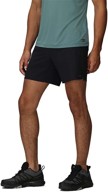 Outdoor Research Men's Swift Lite Lined Shorts – 7" Inseam Black