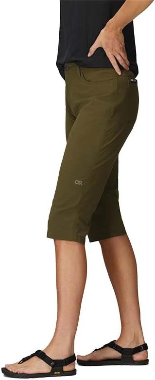 Outdoor Research Women's Ferrosi Capris Dark Olive