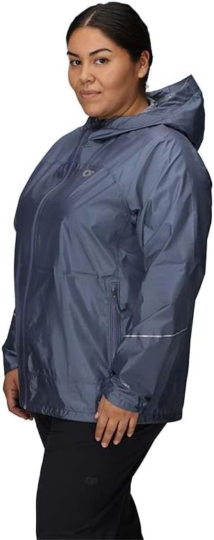 Outdoor Research Women's Helium Rain Jacket-Plus, Summit, 1X